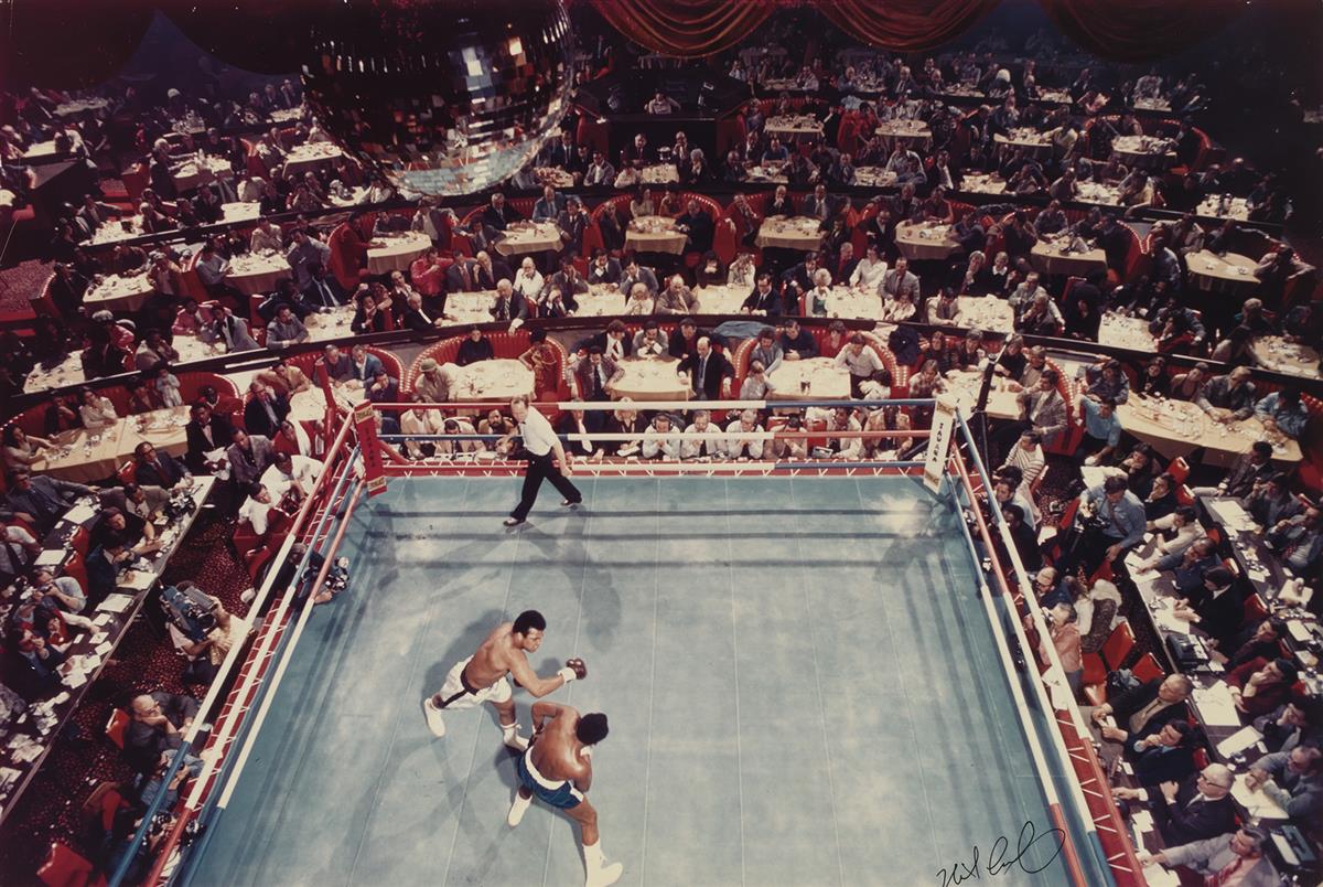NEIL LEIFER (1942- ) Muhammed Ali vs. Bob Foster.
